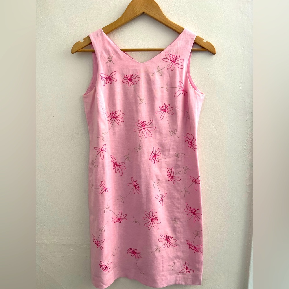 Ann Taylor Loft Pink Dress 4P